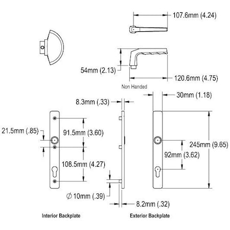 Strybuc Frankfurt Handle Set 850-2439164